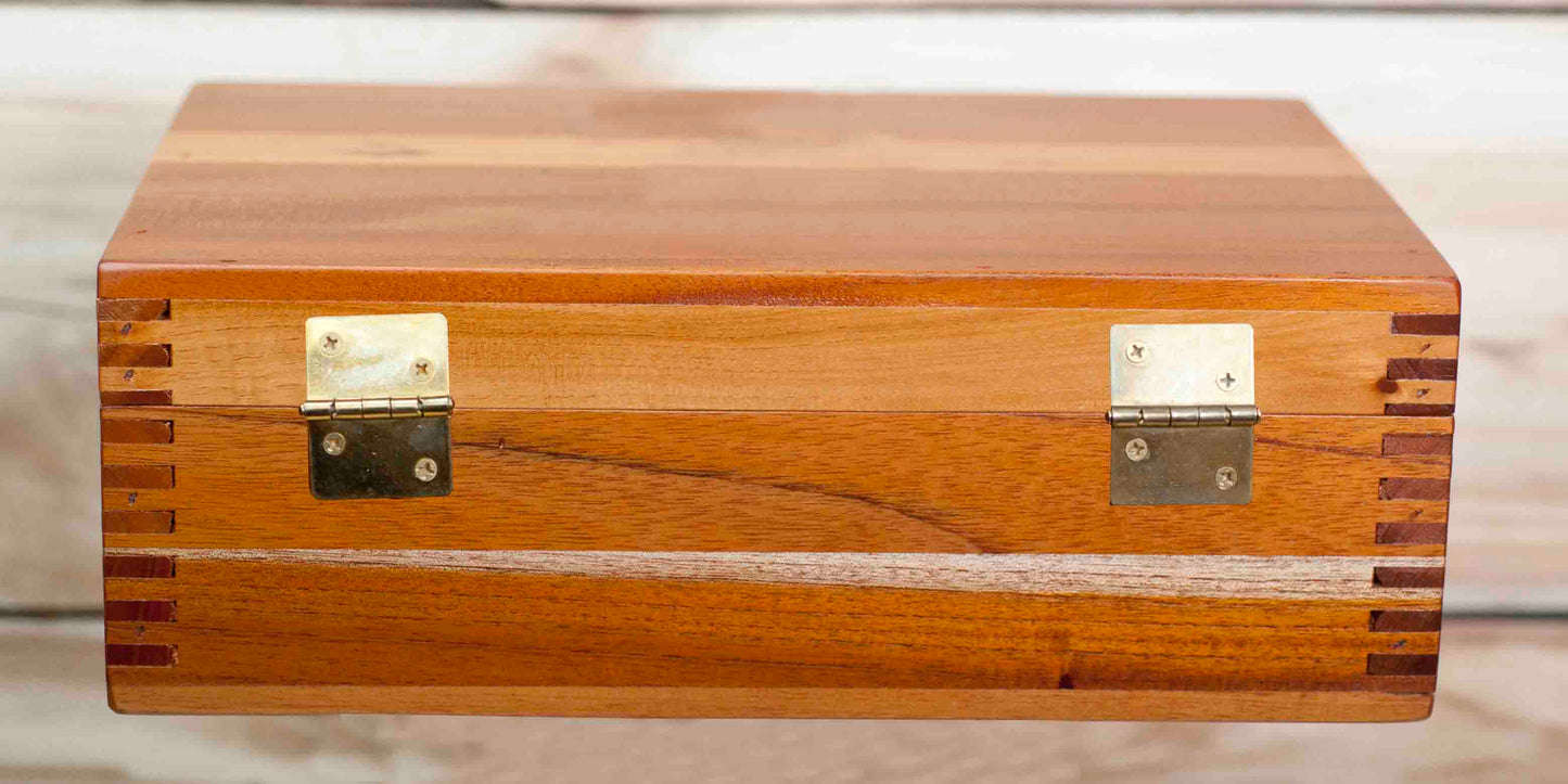 Handmade Cedar Wood Tool Box – taylorsvillecrate