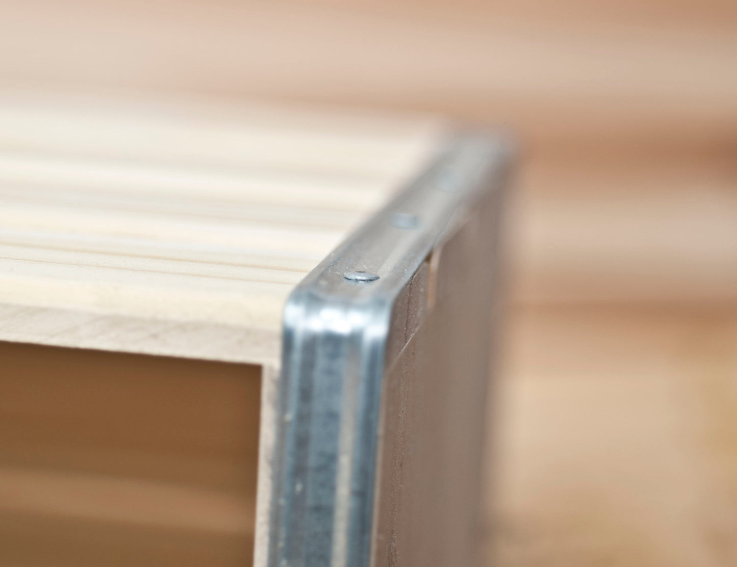 Wood Crate Detail | Metal Strapping